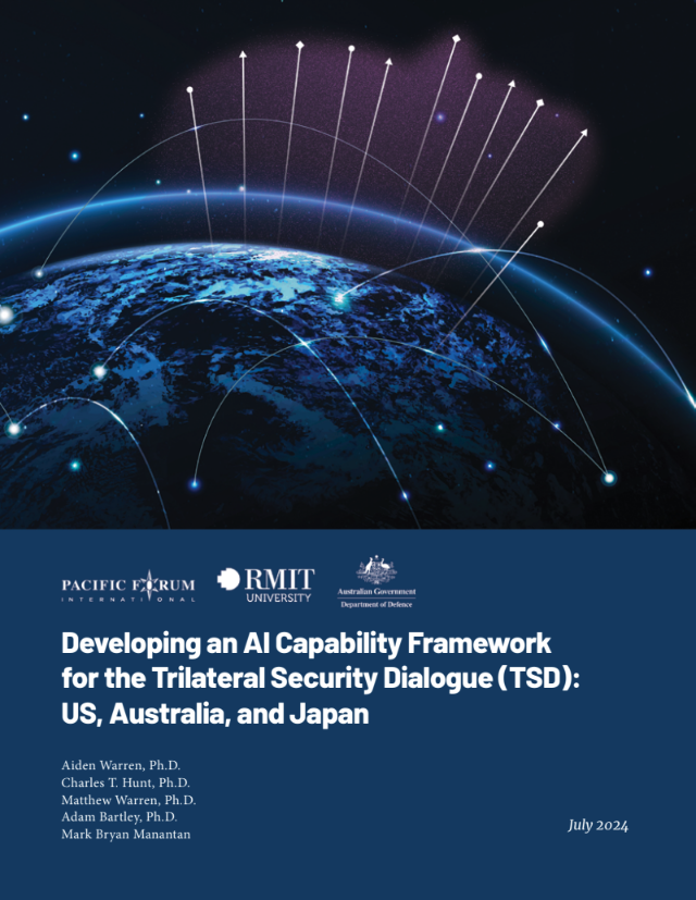 Developing an AI Capability Framework for the Trilateral Security Dialogue (TSD): US, Australia, and Japan